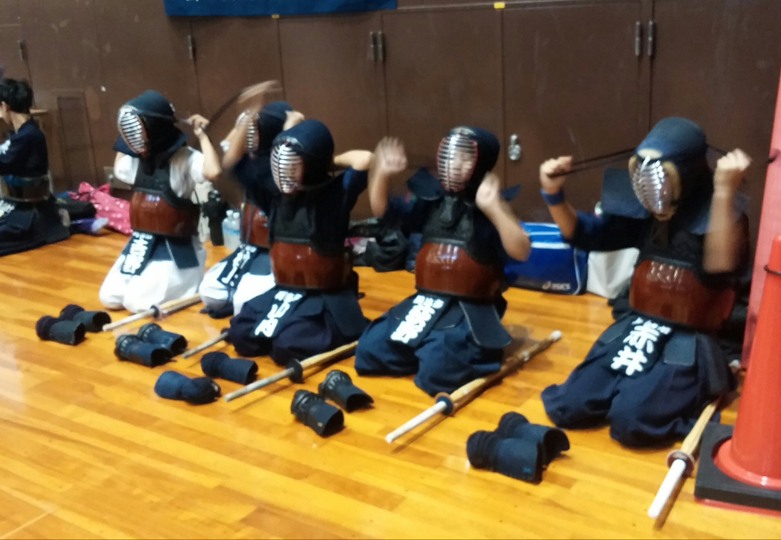 11/6赤穂忠臣蔵旗剣道大会/YKW錬成大会/市剣道連盟稽古会: 小川